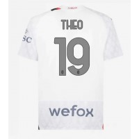 Koszulka piłkarska AC Milan Theo Hernandez #19 Strój wyjazdowy 2023-24 tanio Krótki Rękaw